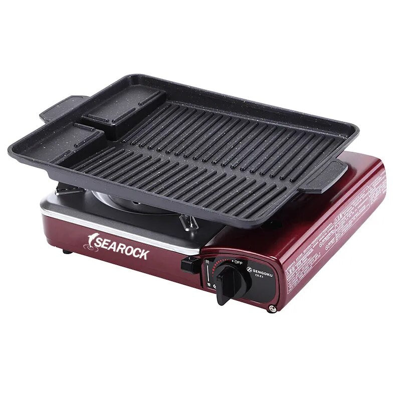 Grill Glitter Portable Grilling Tray for Camping or Home Use