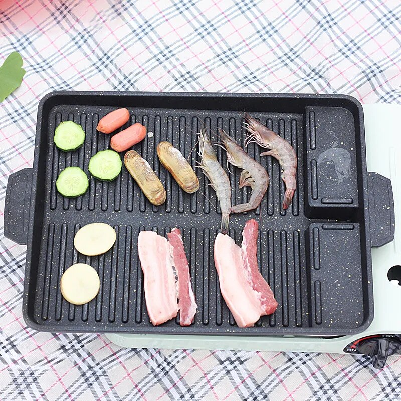 Grill Glitter Portable Grilling Tray for Camping or Home Use