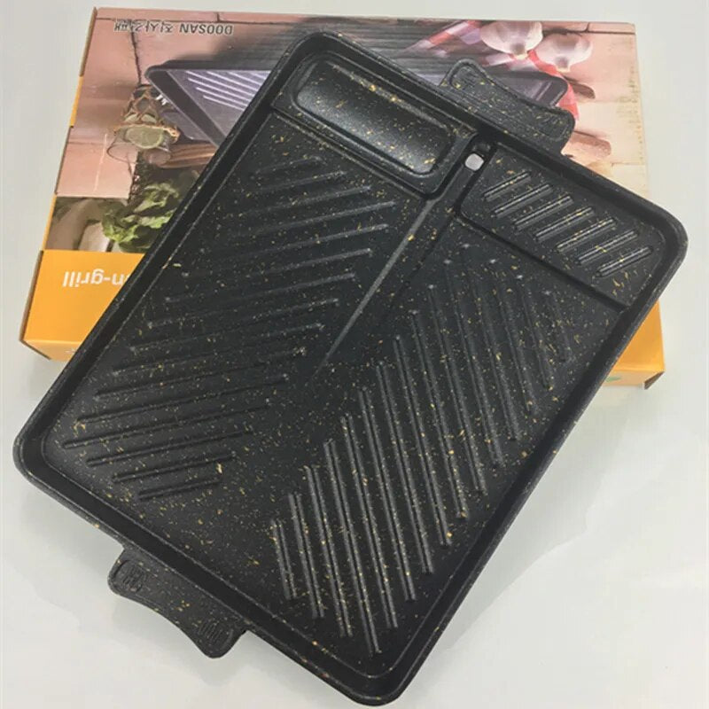 Grill Glitter Portable Grilling Tray for Camping or Home Use