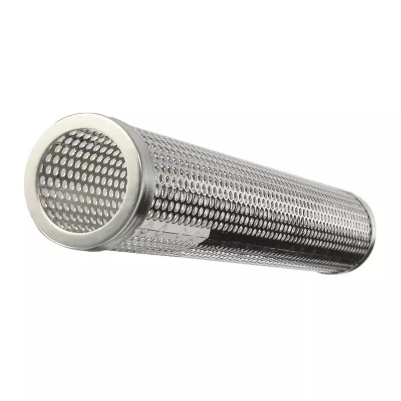 Grill Glitter 6in or 12in Square, Round or Hexagon Pellet Tube for Grilling and Smoking