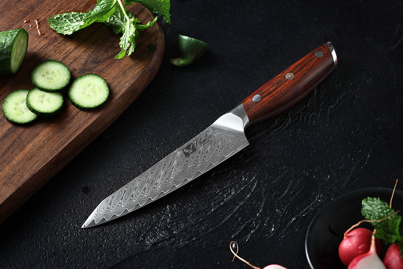 Complete Set: Paulie Collection Premium Chef Knife, Utility and Santoku
